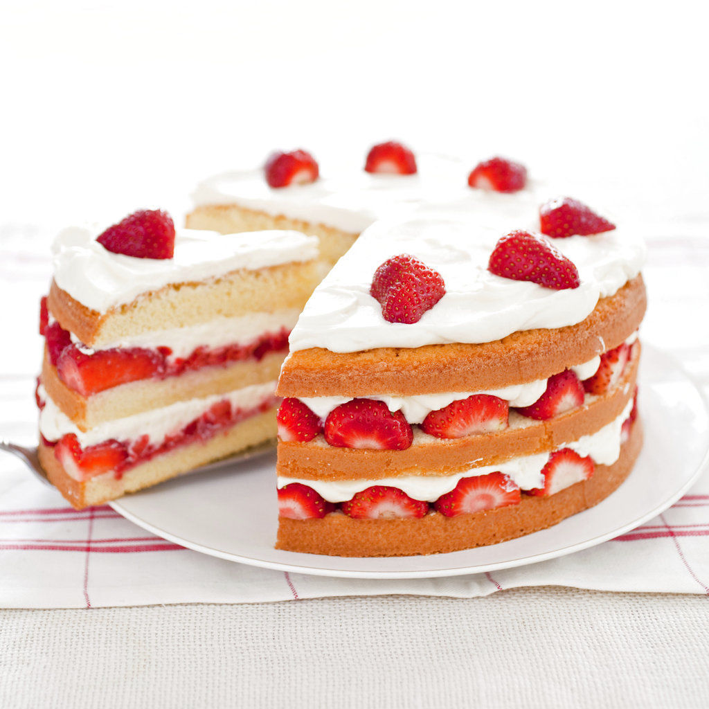 Strawberry Cream Cake